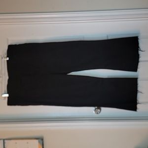 Spanx flare black pants size 3x